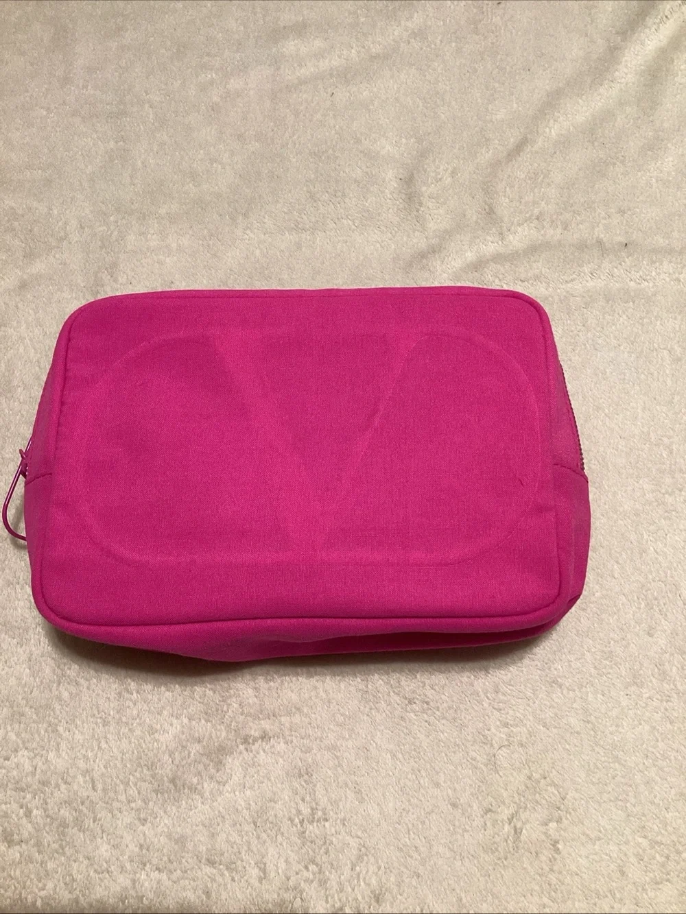 RED Valentino Hot Pink Cosmetic Pouch